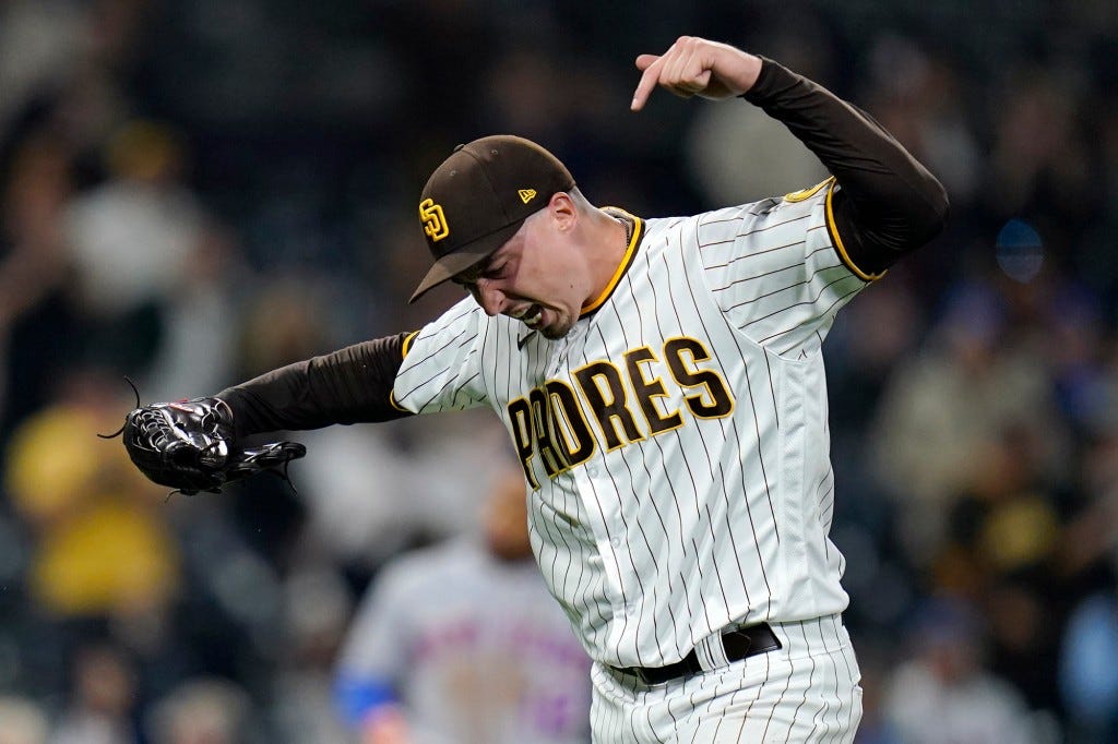 You got the Mets running in green.