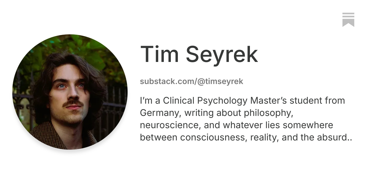 Tim Seyrek | Substack
