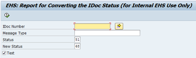 Change SAP iDoc Status using Standard Program RC1_IDOC_SET_STATUS Change SAP iDoc Status using Standard Program RC1_IDOC_SET_STATUS
