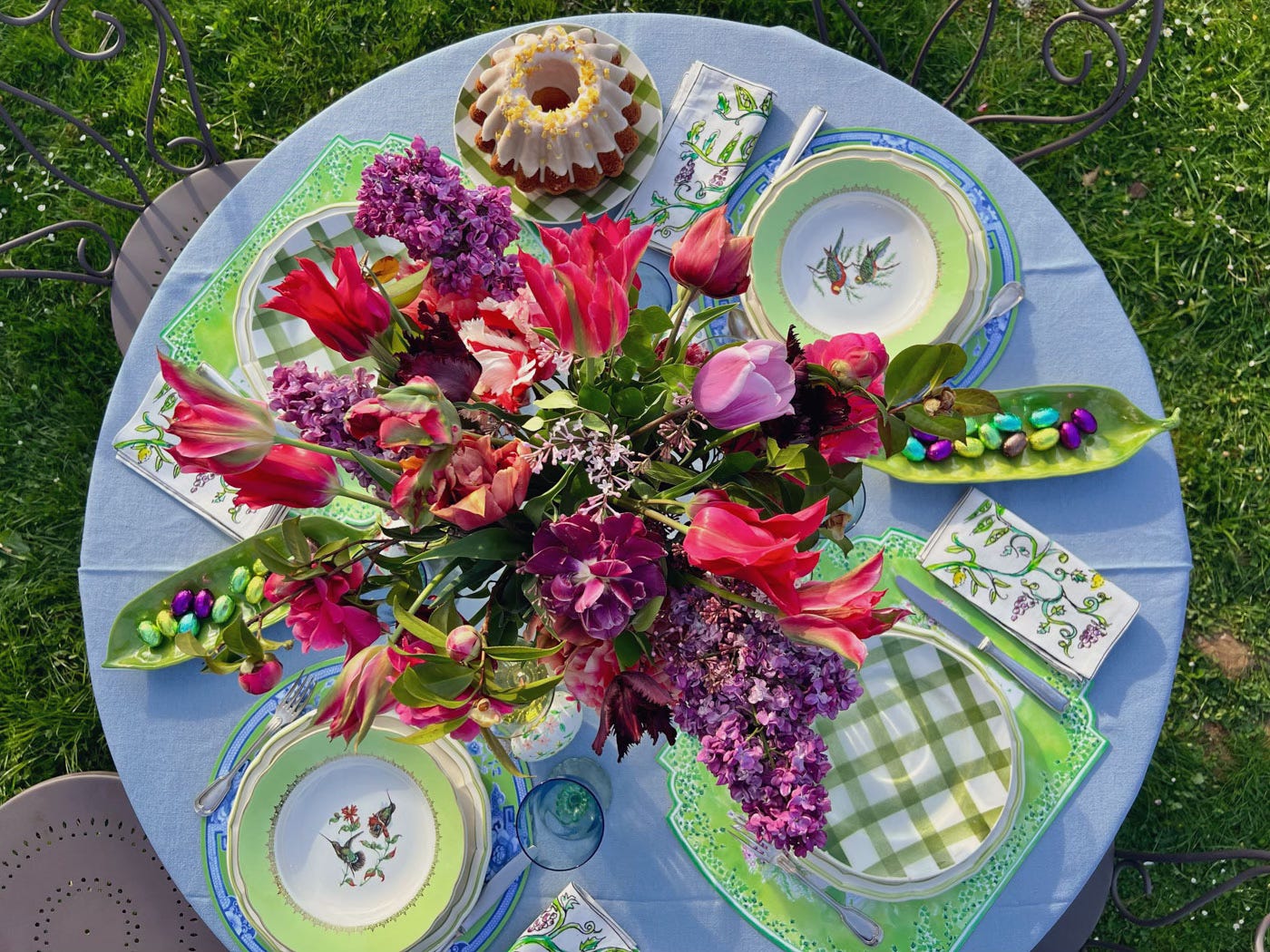 French easter table