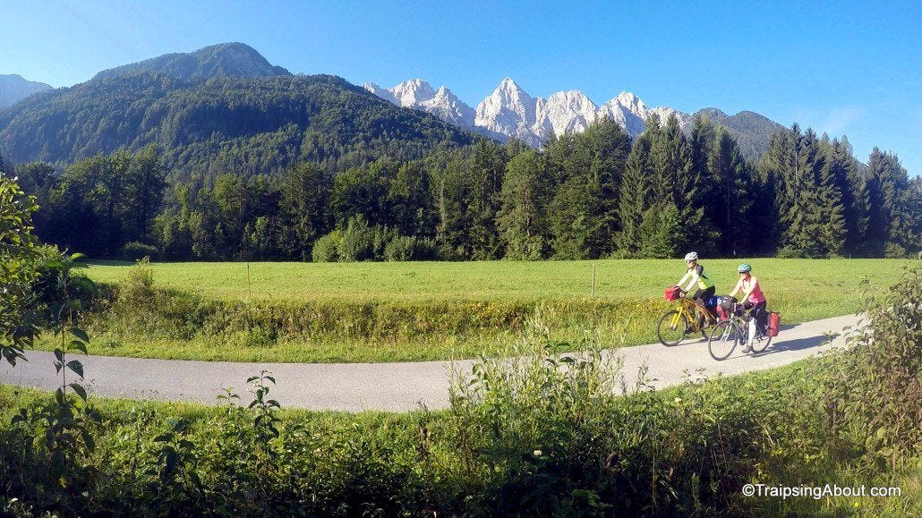 Loving the views on the north side of the Slovenian Alps. Loving the views on the north side of the Slovenian Alps.