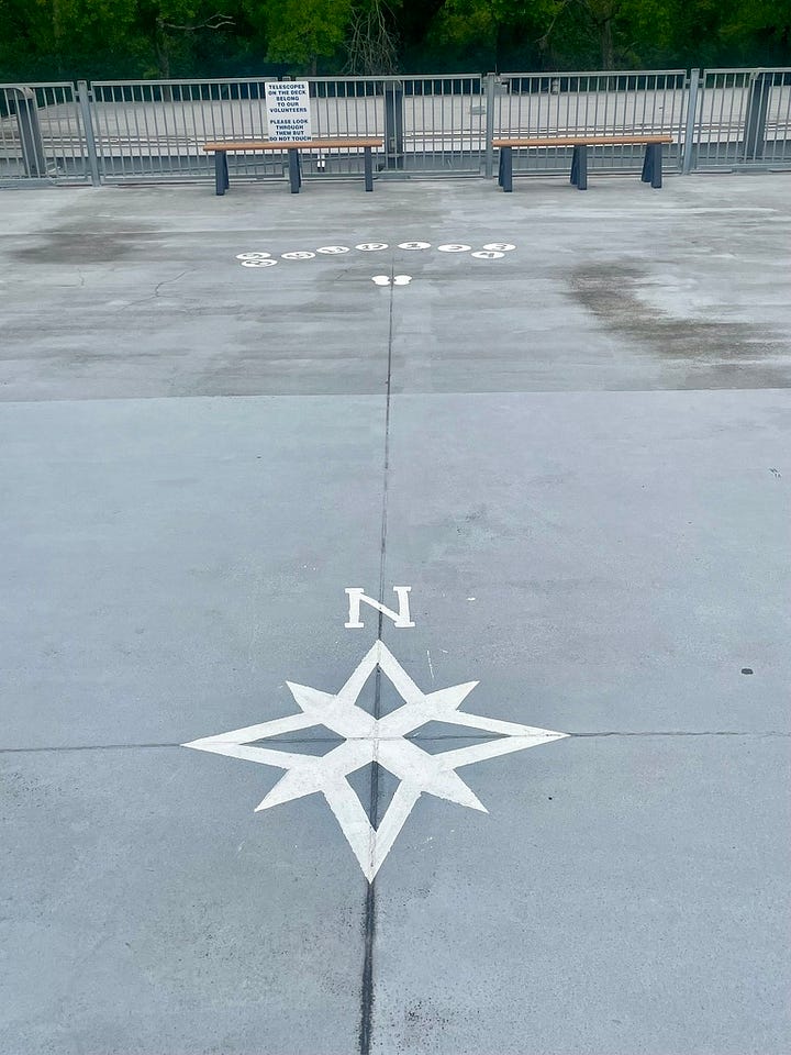 My photos of the observatory, the sundial, and the Monarch Butterfly pavilion.