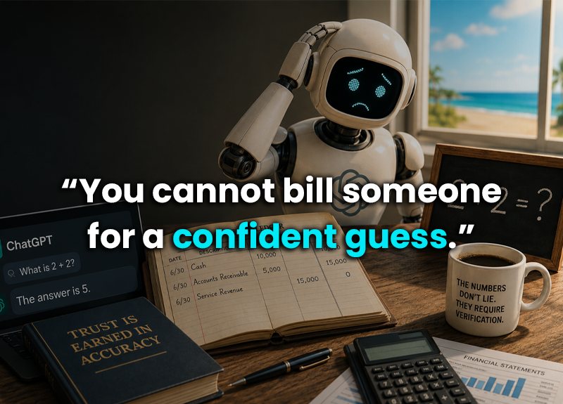 The Intelligent Ledger article artwork for The Chatbot That Couldn't Count