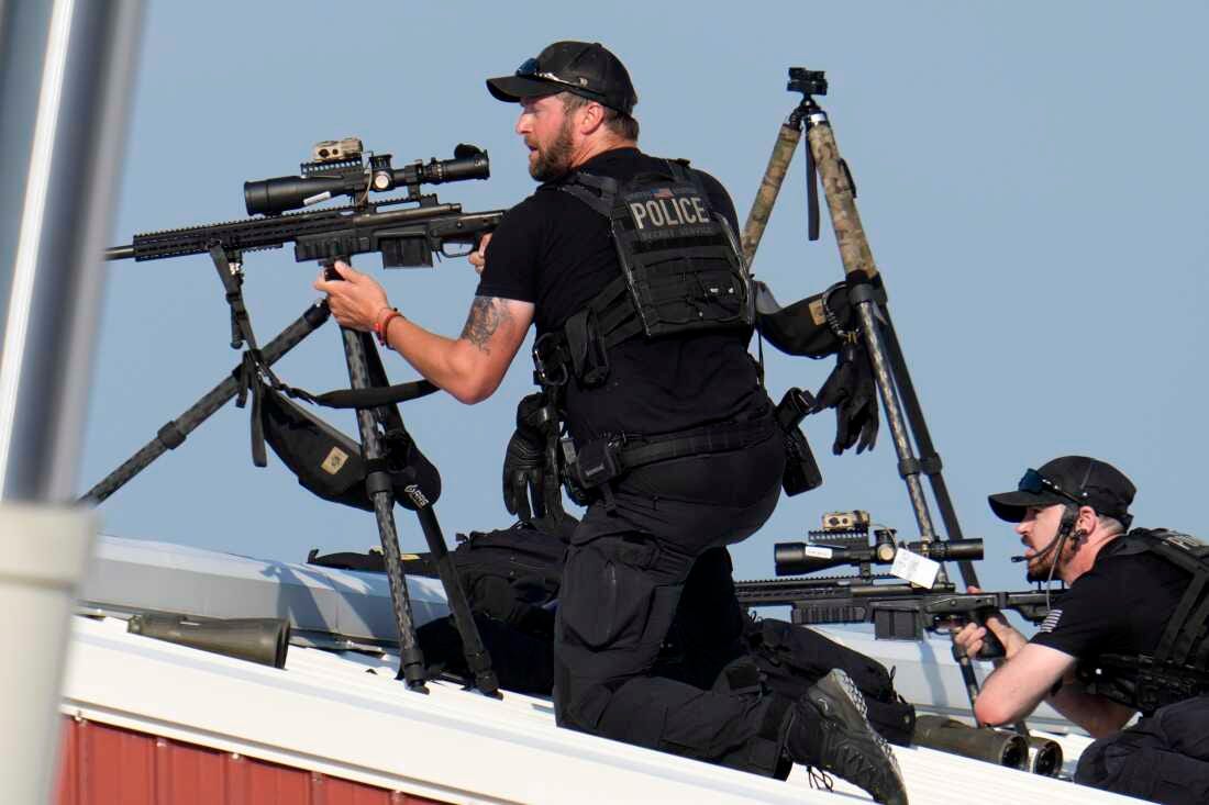 Secret Service investigates how Trump shooter was able to get so close : NPR