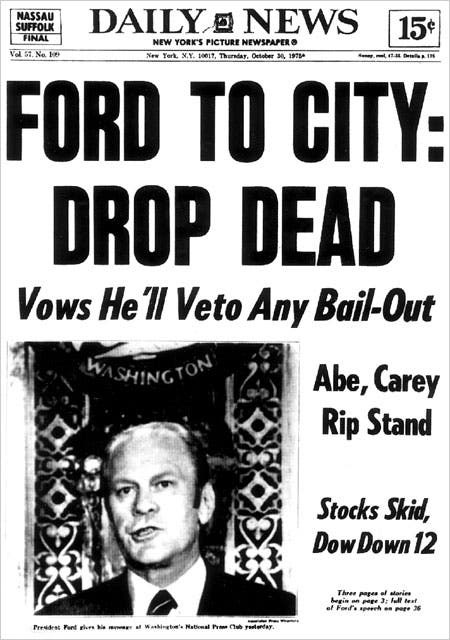 Infamous 'Drop Dead' Was Never Said by Ford - The New York Times