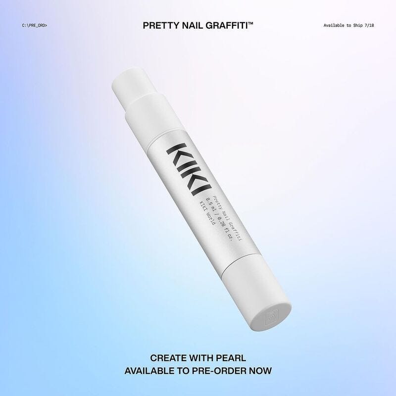 Community-Created Nail Art Pens : Pearl Pretty Nail Graffiti