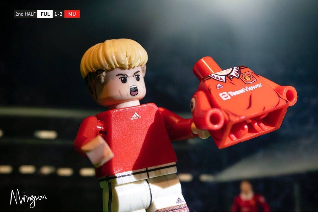 Garnacho minifigure (Lego compatible), Toys & Collectibles, Toys, Lego &  Building Sets on Carousell