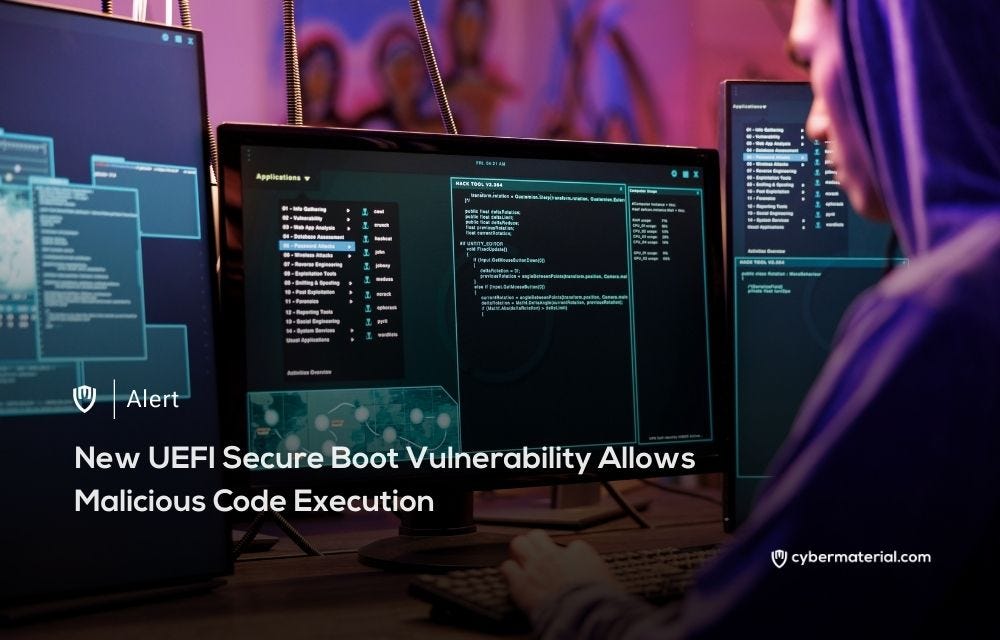 New UEFI Vulnerability Bypasses Secure Boot