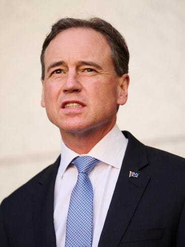 Health Minister Greg Hunt announced ATAGI had given the green light for 16 and 17-year-olds to receive booster shots. Picture: Rohan Thomson/Getty Images Health Minister Greg Hunt announced ATAGI had given the green light for 16 and 17-year-olds to receive booster shots. Picture: Rohan Thomson/Getty Images