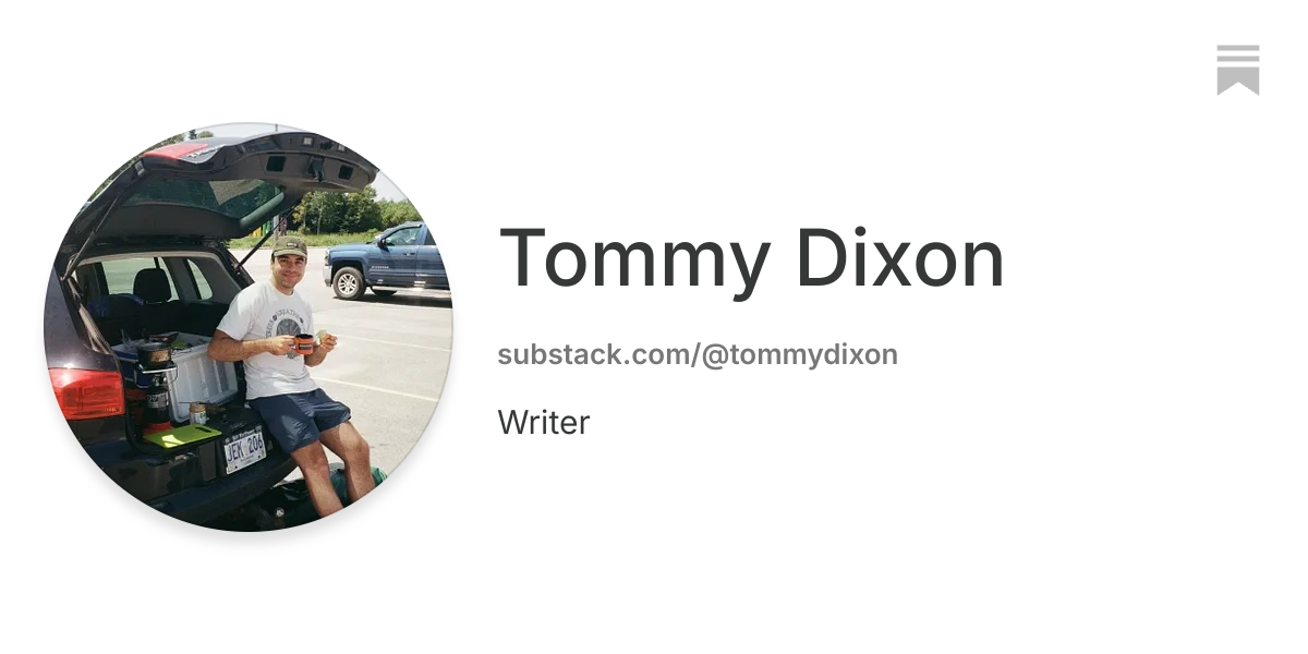 Tommy Dixon | Substack