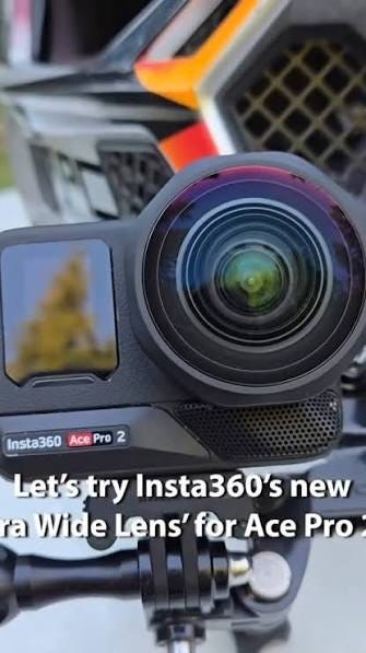 Check out Insta360's Ultra Wide lens for the Ace Pro 2 featuring a staggering 189° field of view! , 🔥Starting Feb 1st we have sales for Ace Pro 2 bundles, 15% off for specific bundles, 🔍click the link ...