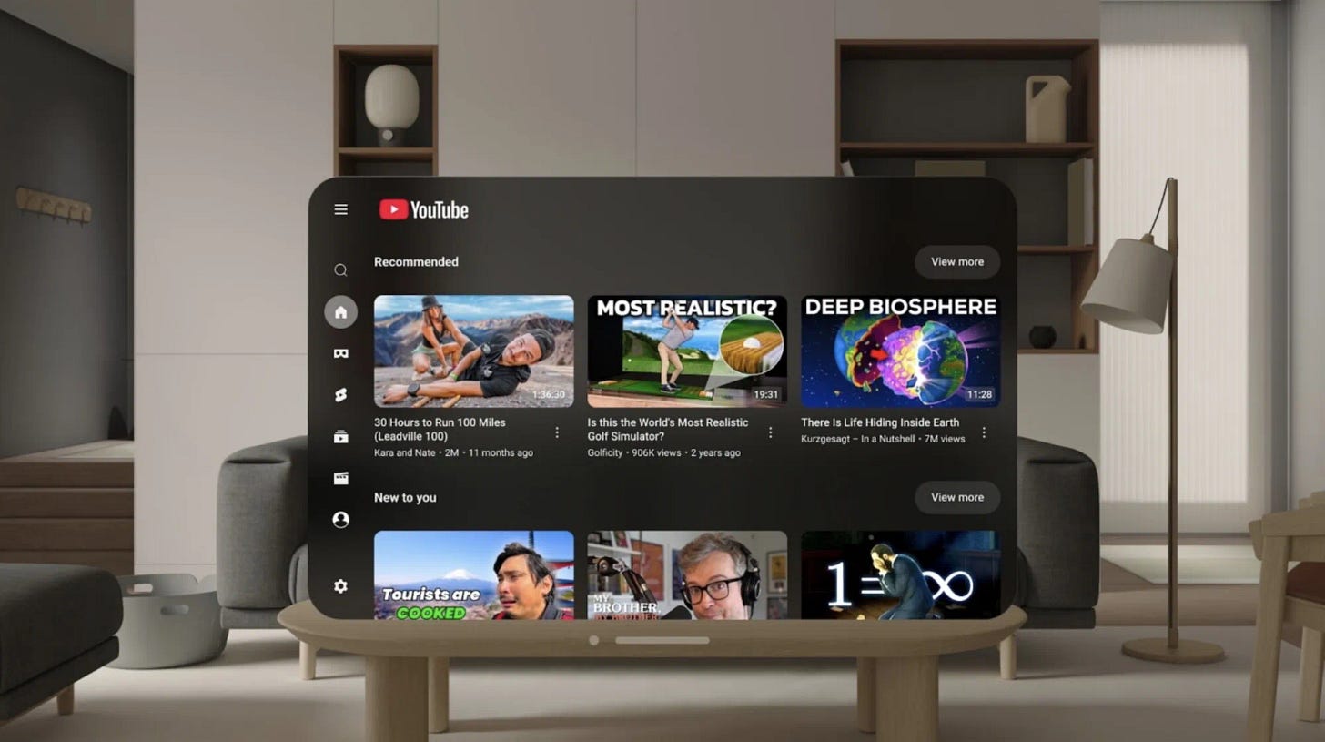 Apple Vision Pro Users Get Dedicated YouTube App With 3D, Immersive Video -  Bloomberg