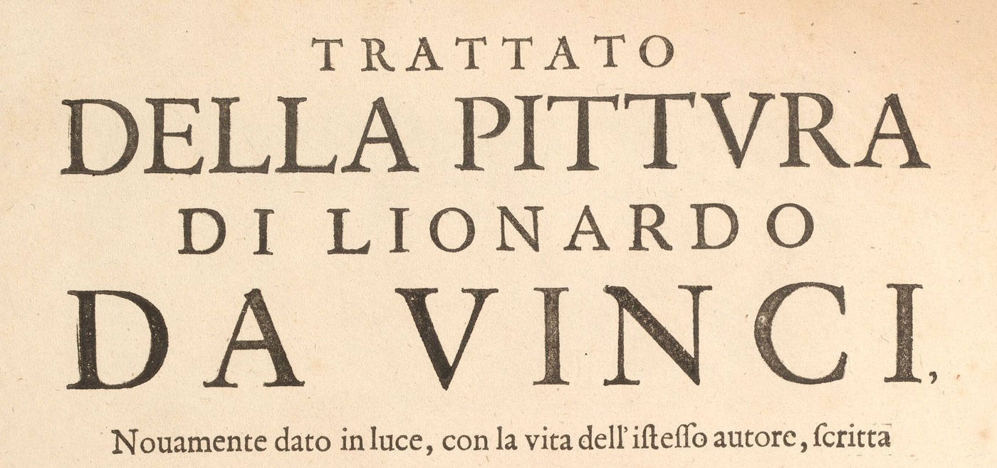 The first publication of Leonardo's books was in 1651, his Treatise on Painting.