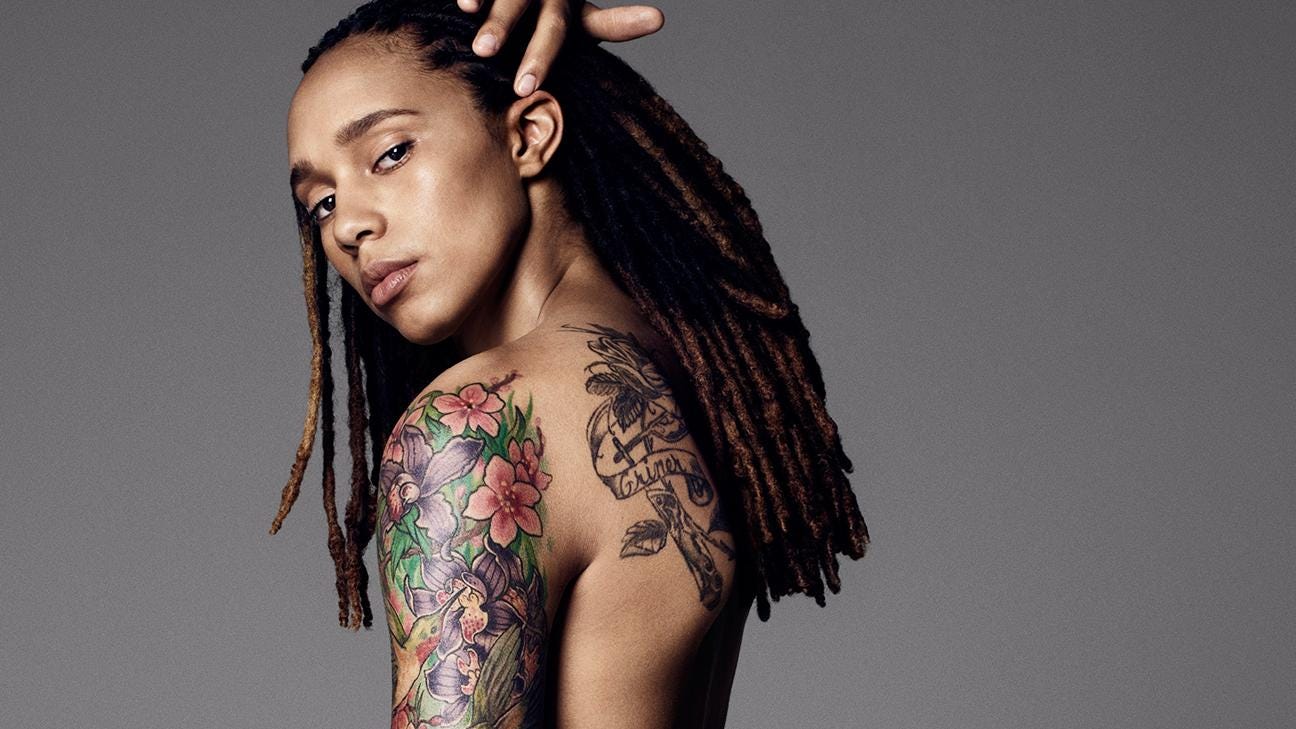 ESPN The Magazine's 2015 Body Issue: Brittney Griner ESPN The Magazine's 2015 Body Issue: Brittney Griner