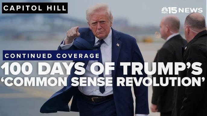 Trump admin celebrates 100 days of 'common sense revolution'