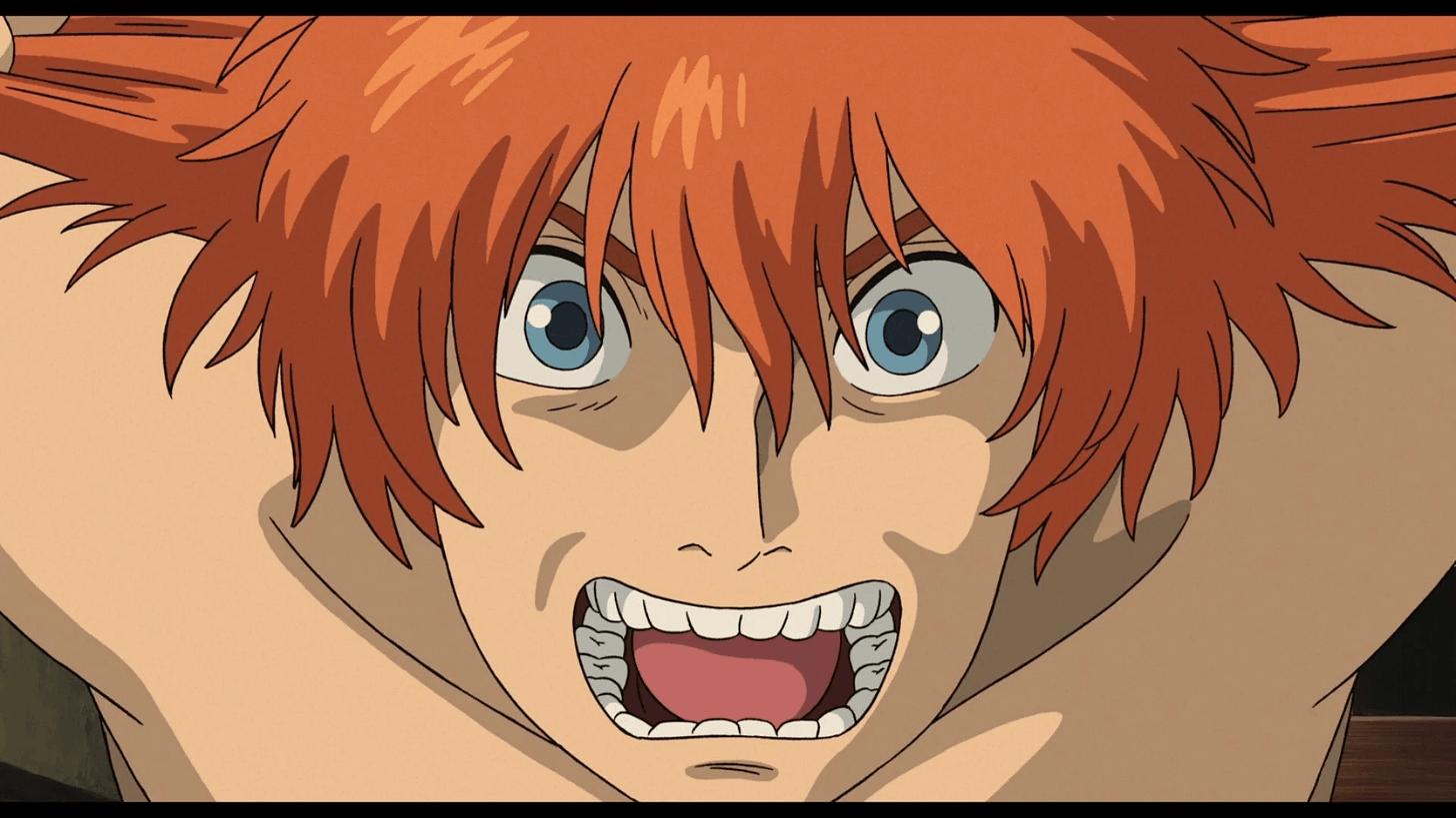 Howl absolutely losing it over the thought of being ginger