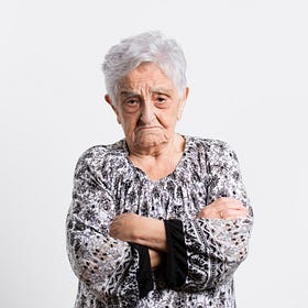 Q: How do I guard against being a bitter and mean old lady?