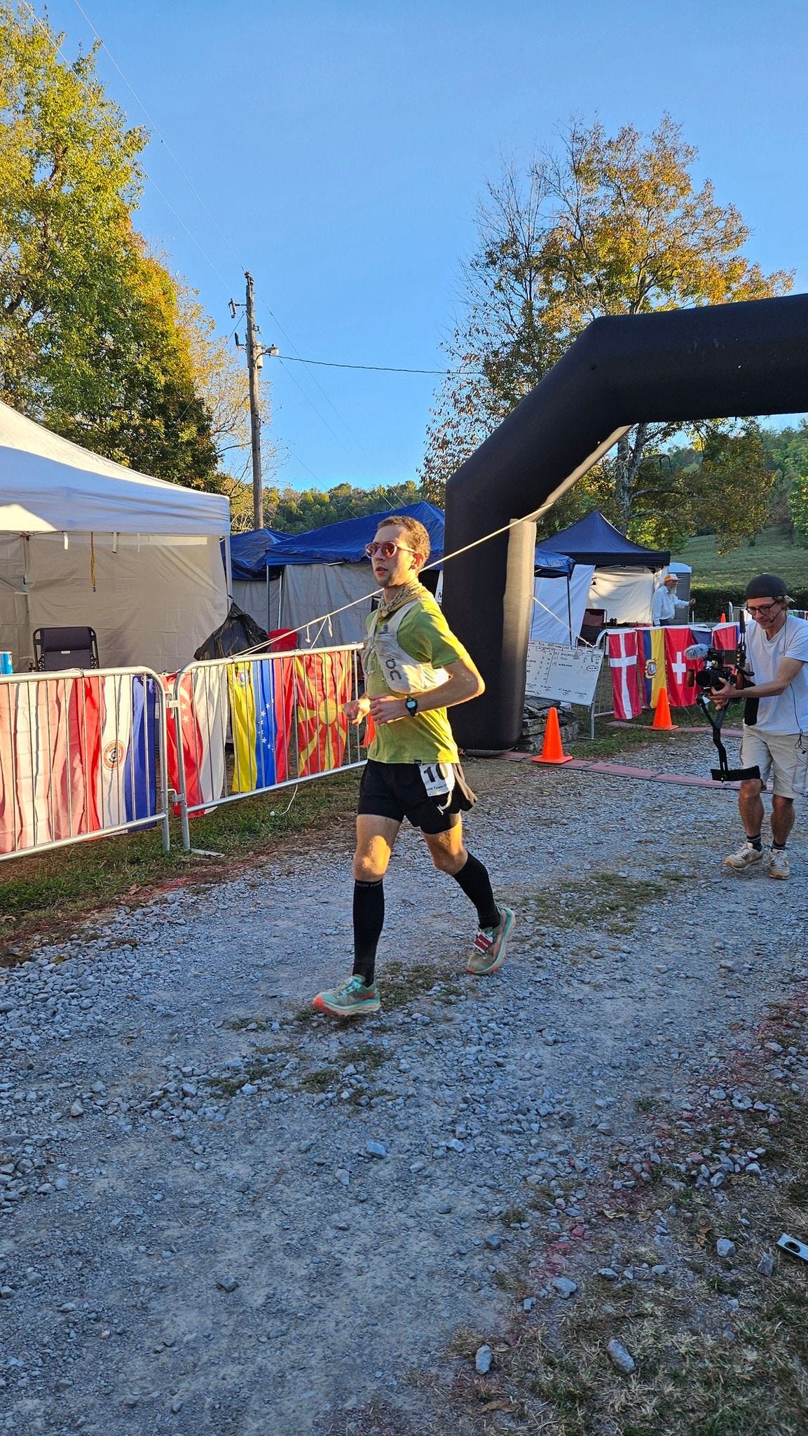Me running on hour 59 (pc: Rick Kwiatkowski)