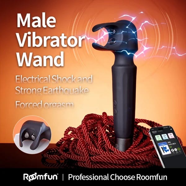 LGBT Toys，LGBT Sex Toys，LGBT Sex Store，QS-085A Male E-Stim Massager (1)
