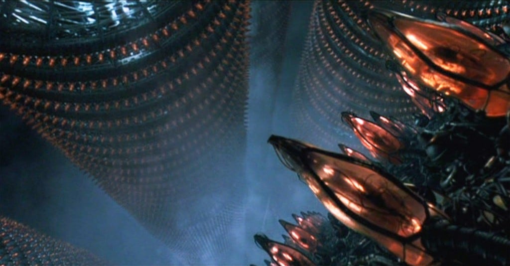 The Matrix Pod Scene