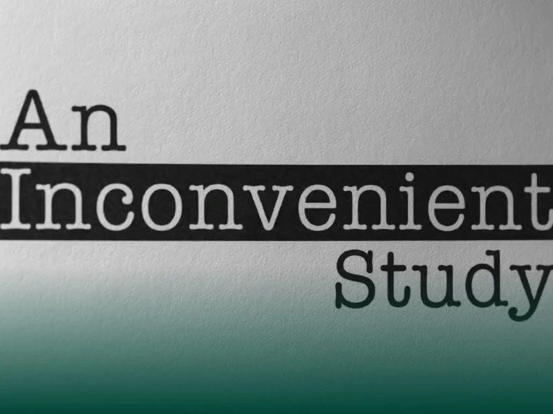 An Inconvenient Study released this week, won best film at the Malibu Film Festival