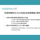 生物多様性クレジットを含む非炭素便益に関する最近の動向