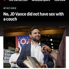 Hey, So That Couch-Fucking Thing Is Officially Counterdisinformation Now