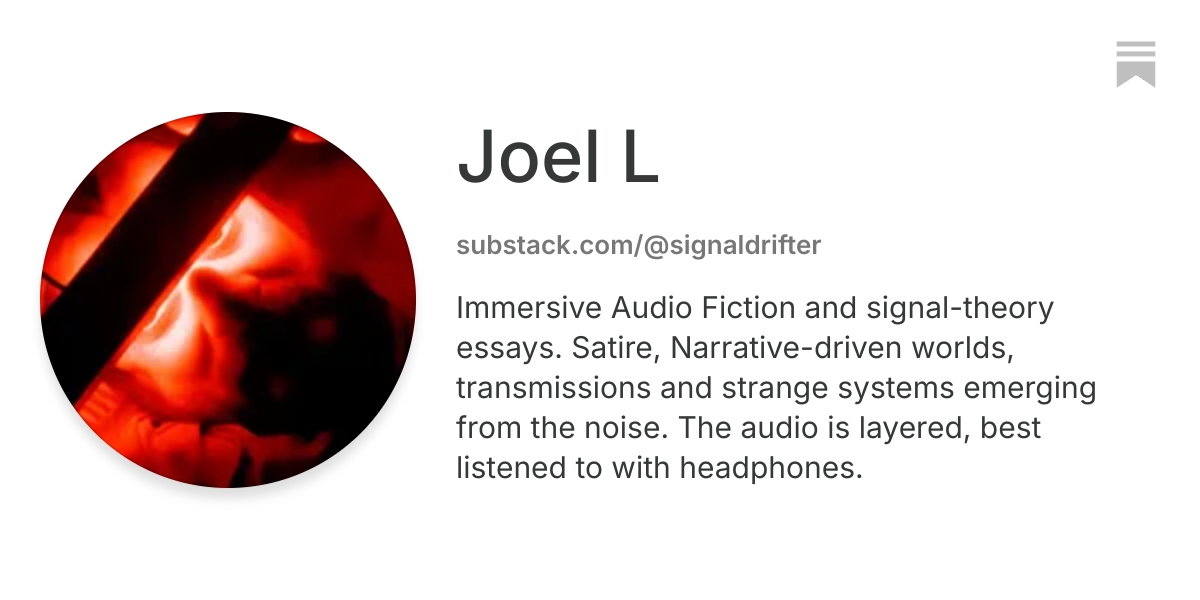Joel L | Substack