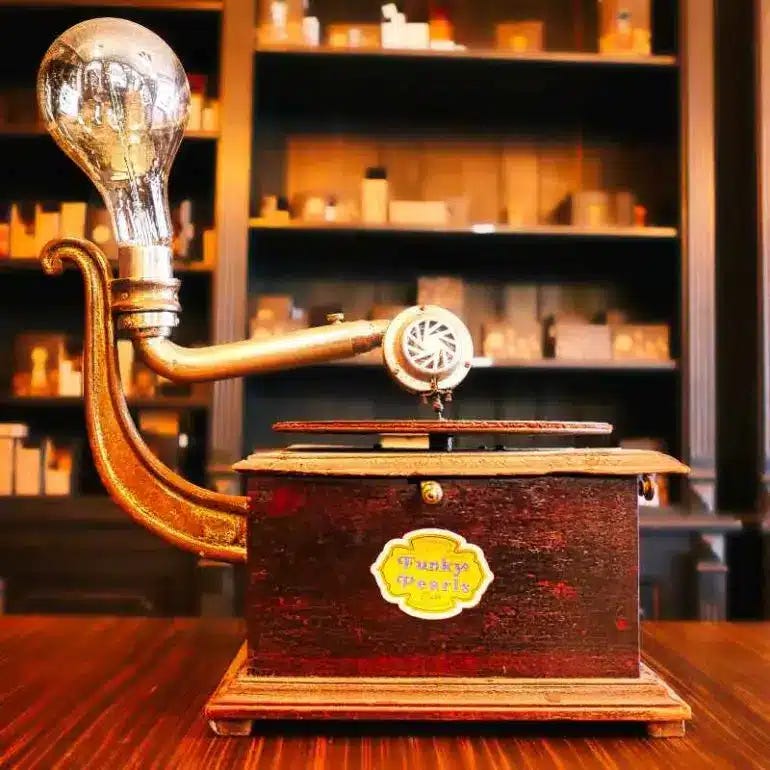 tourne-disque-radio-funk-stickers Radio Funk Disco, liste des artistes Soul disco funk