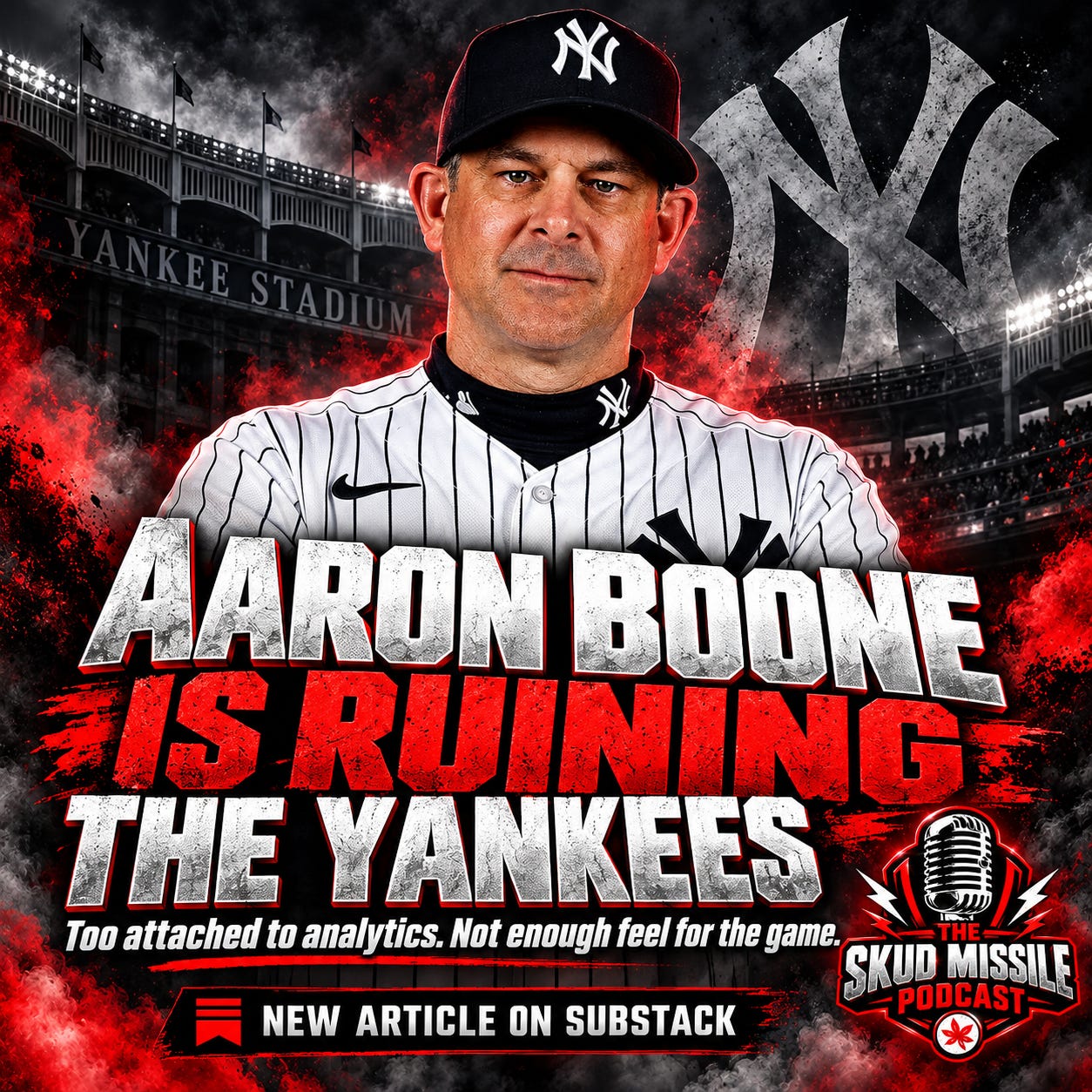 Aaron Boone Is Managing the Yankees Like a Spreadsheet — And It’s Killing Them