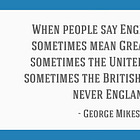 King of England my arse!
