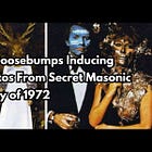 21 Goosebumps Inducing Photos From Secret Masonic Party of 1972