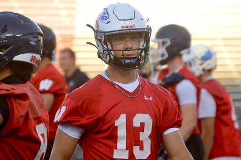Images from Wisconsin football's first skills position camp on Wednesday, June 3, 2026 inside Camp Randall Stadium.