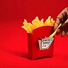 Heinz fixes messy pairing of fries + ketchup packets💡