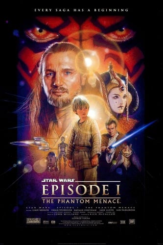 STAR WARS THE PHANTOM MENACE 11"x17" MOVIE POSTER PRINT #13 - Picture 1 of 1