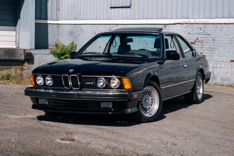 13k-Mile 1987 BMW M6 13k-Mile 1987 BMW M6