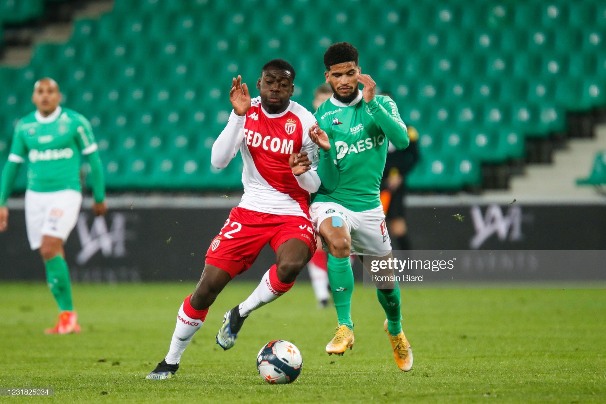 AS Saint-Etienne v AS Monaco - Ligue 1 Uber Eats