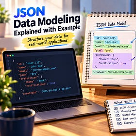 (Course #22) JSON Data Modeling explained with a simple example