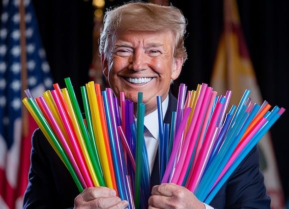 Usa, il presidente Trump contro le cannucce di carta. "Torniamo alla  plastica!" - Alimentando