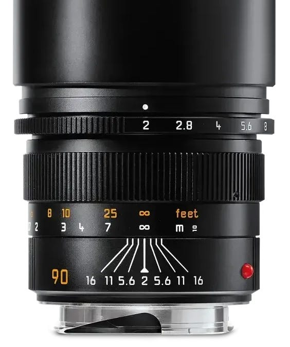 Leica APO-Summicron-M 90mm f/2 ASPH