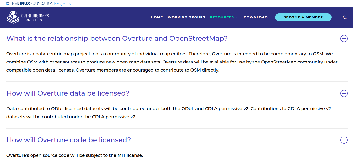 Mapsopensource The Linux Foundation launches map foundation to compete with Google