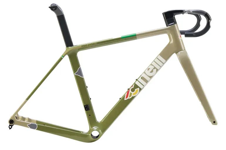 Cinelli KING ZYDECO II - GRX DI2 2X 2024 Frameset 2024 Cinelli KING ZYDECO II - GRX DI2 2X 2024 Frameset 2024