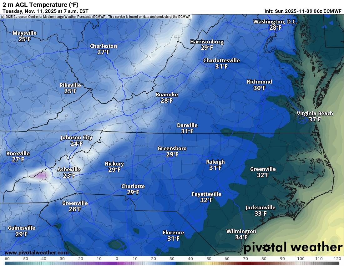 The Cold Flip: From 70s to Freeze in 24 Hours
