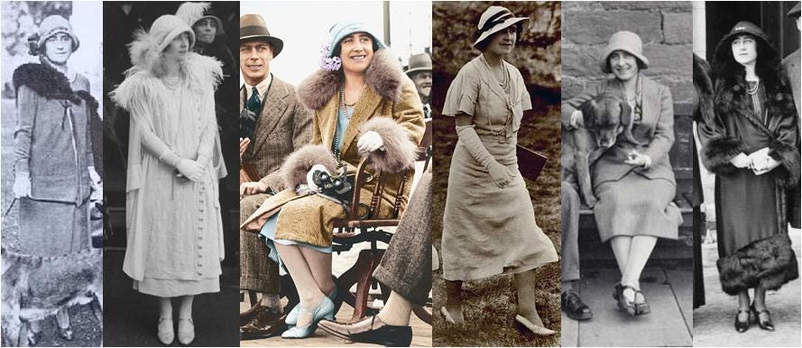The Royal Order of Sartorial Splendor: Flashback Friday: The Queen Mother's  Transformation
