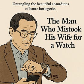 ​​The Man Who Mistook His Wife for a Watch*