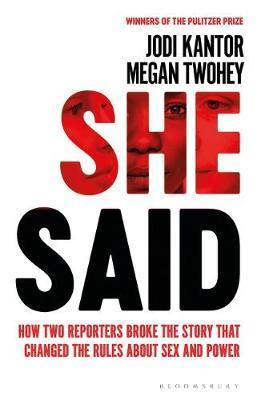 Image result for She Said Book Cover