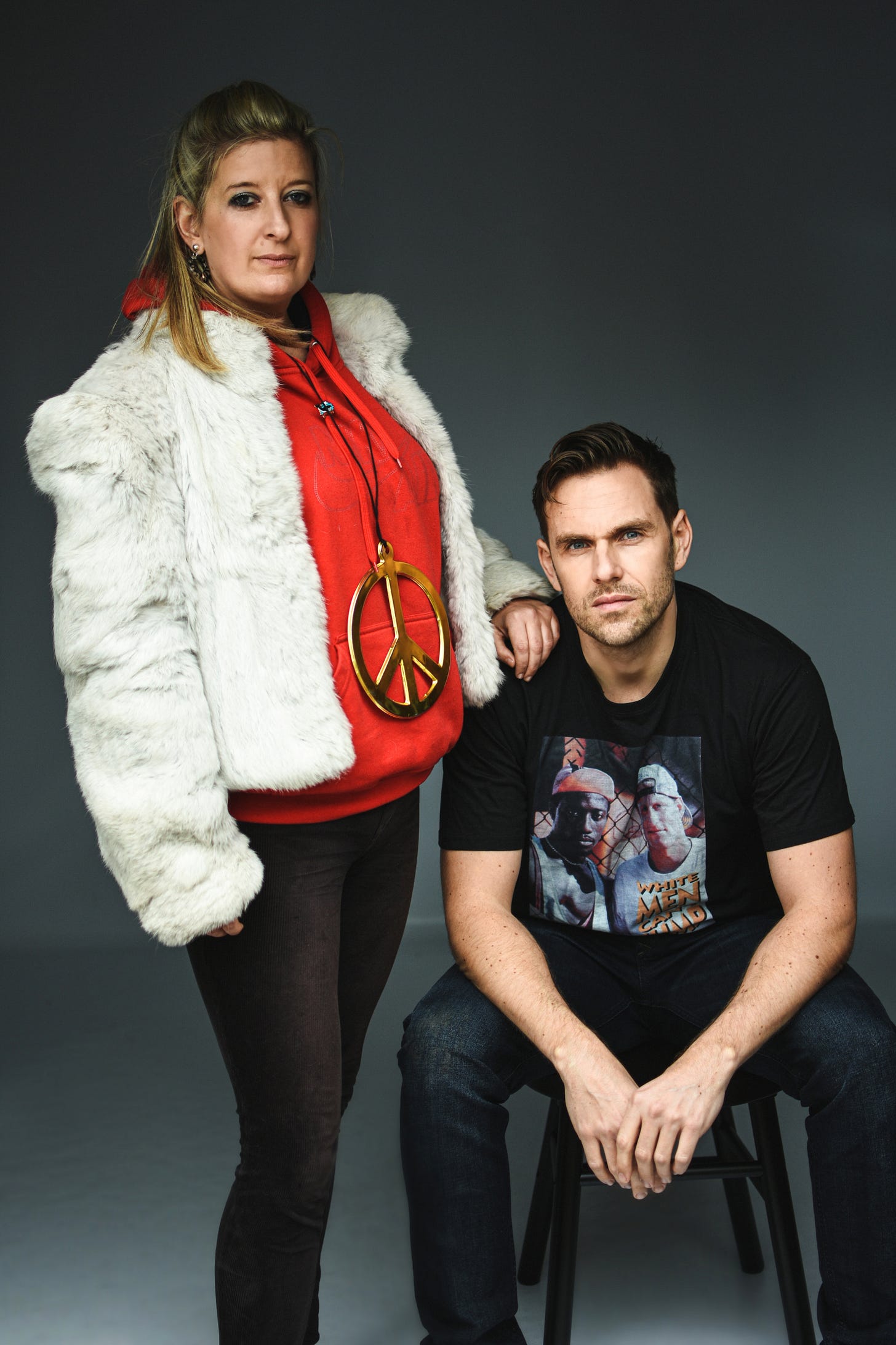 A promotional photo of Bond and Lloyd 