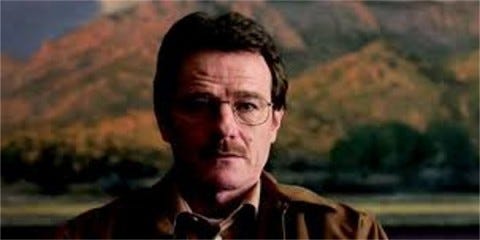 Bryan Cranston as Walter White in "Breaking Bad"/Courtesy AMC