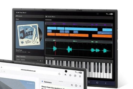 Galaxy Z TriFold display