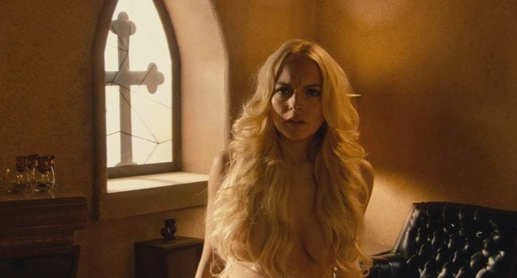 Lindsay Lohan - Machete | Lindsay lohan, Long hair styles, Hair styles